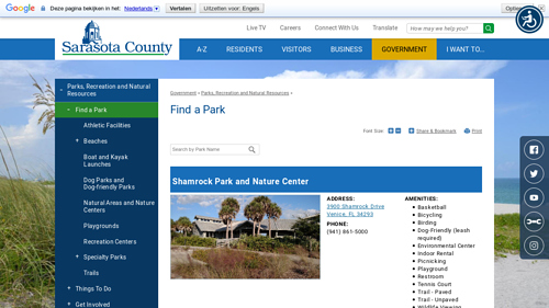 Shamrock Park and Nature Center