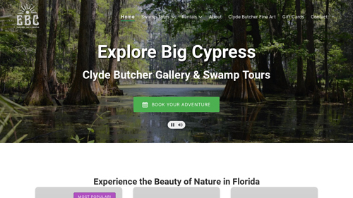 Clyde Butcher Big Cypress Gallery